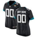 Women's Jacksonville Jaguars Nike Black Game Custom Jersey (Black)