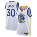 Youth Golden State Warriors #30 Stephen Curry Nike White Swingman Association Edition Jersey