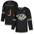 Men's
Nashville Predators #9 Filip Forsberg 2020 Grey USA Flag Stitched NHL Jersey