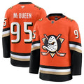 Youth Anaheim Ducks #95 Roger McQueen Orange 2024-25 Home Stitched Hockey Jersey