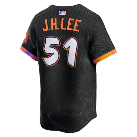 Men's San Francisco Giants #51 Jung Hoo Lee
Black 2025 City Connect Limited Jersey