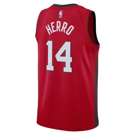 Unisex Miami Heat Tyler Herro
Red 2024/25 Swingman Player Jersey - City Edition
