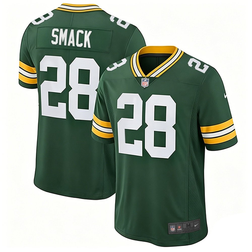 Youth Green Bay Packers #28 Trey Smack Green 2026 NFL Draft Vapor Limited Jersey