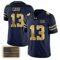 Men's Notre Dame Fighting Irish #13 CJ Carr Navy 2026 Shamrock Series Vapor F.U.S.E. Limited Jersey