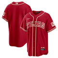Men's Texas Rangers Nike Red 2026 City Connect Stadium Jersey
